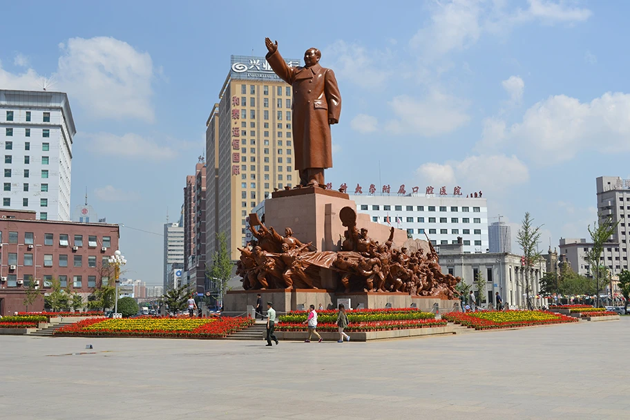 Zhongshan-Platz in Shenyang.