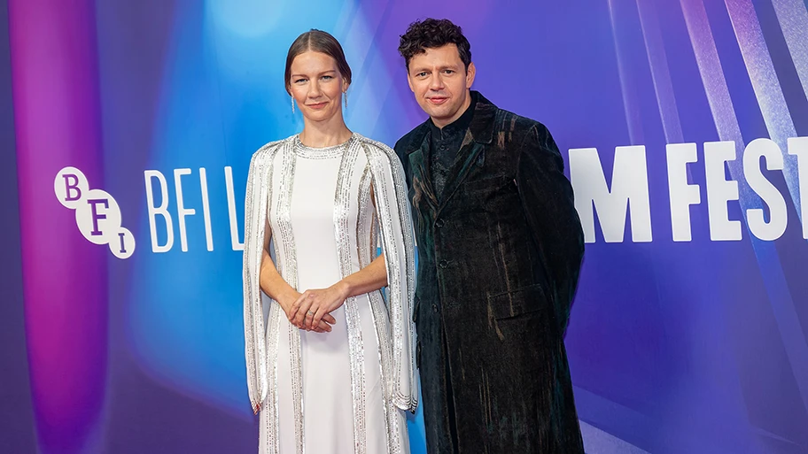 Sandra Hüller und Christian Friedel bei der Präsentation des Filmes 