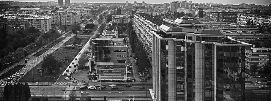 Sicht auf Belgrad.