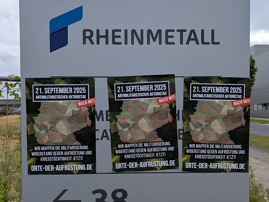 Braunschweig: Leichtwerk zu Rheinmetall, 21. September 2025.