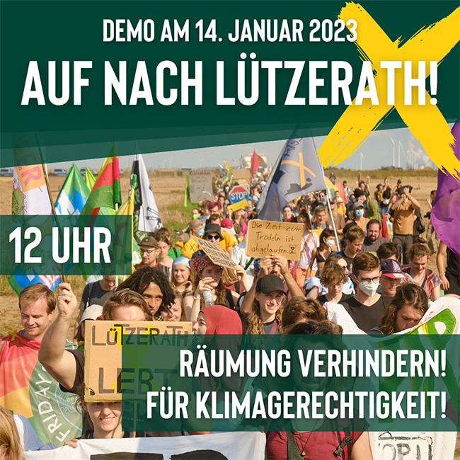 Lützerath im Januar 2023.