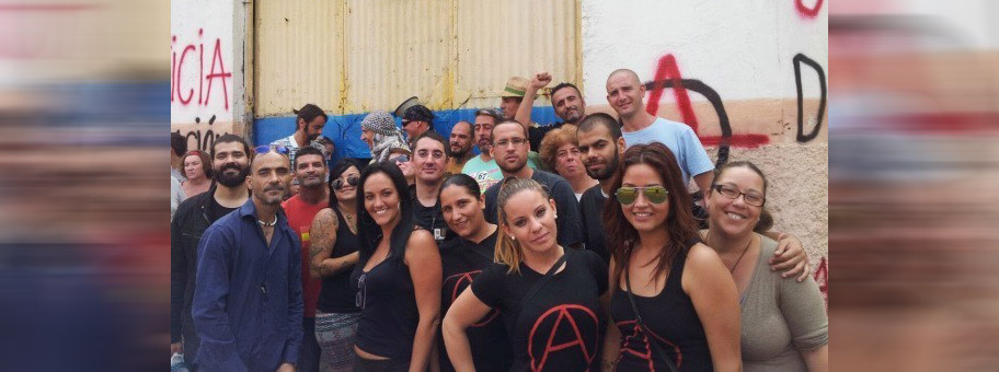 Die Anarchistische Föderation Gran Canaria (FAGC ).