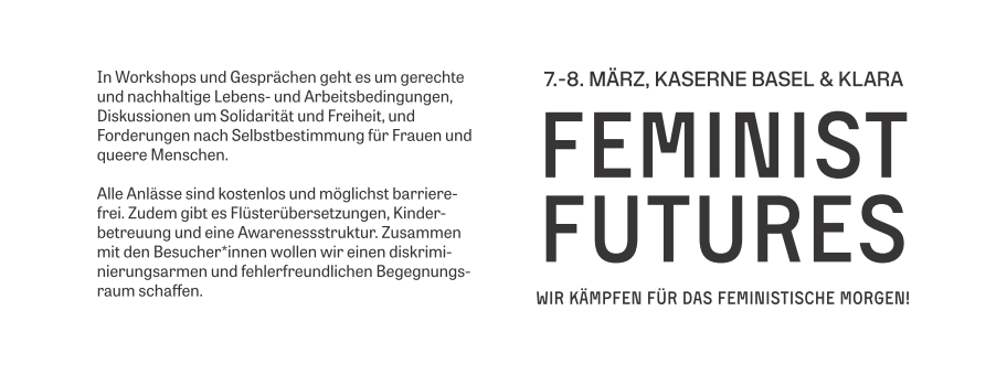 Frauen*kampftag am 8. März 2020 in Basel.