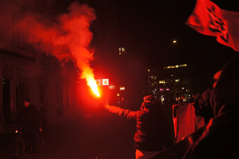 Frauenkampftag in Wintertur, März 2022.