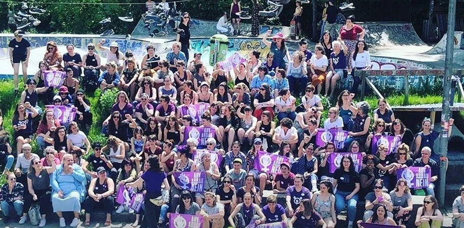 Frauenstreiktag in Basel.