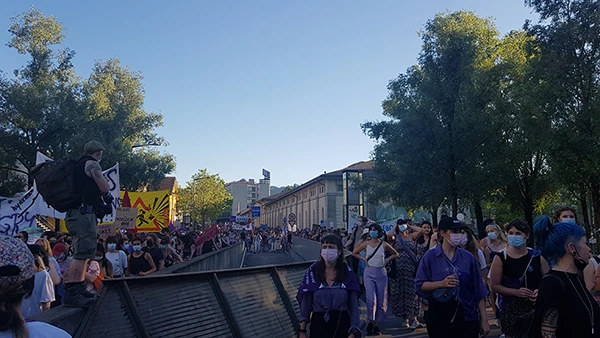 Feministischer Streik in Zürich am 14. Juni 2021.