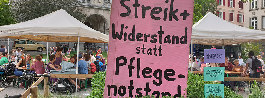 Frauenstreiktag in Zürich 2019.