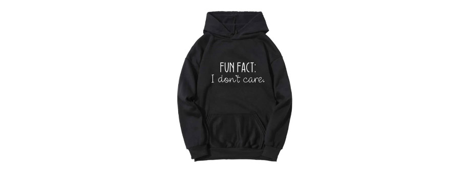 «Fun Fact: I don’t care» - die Aufschrift auf dem Pulli scheint die Geschäftsphilosophie des Konzerns gut zu beschreiben.