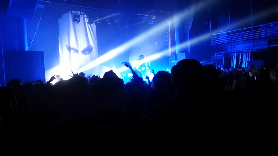 Gzuz Live Konzert im X-tra in Zürich, Oktober 2018.