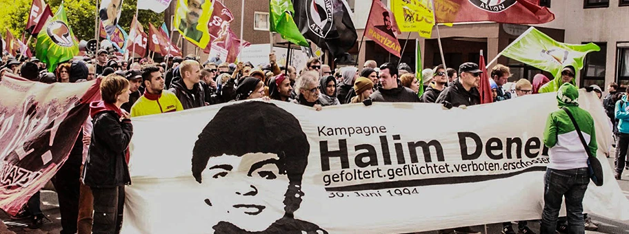 Demonstration in Hannover zu Gedenken an Halim Dener.