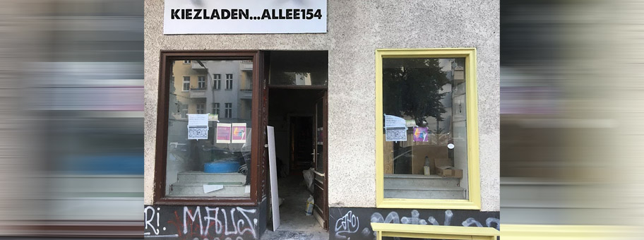 Der Kiezladen an der Sonnenallee 154 in Berlin-Neukölln.