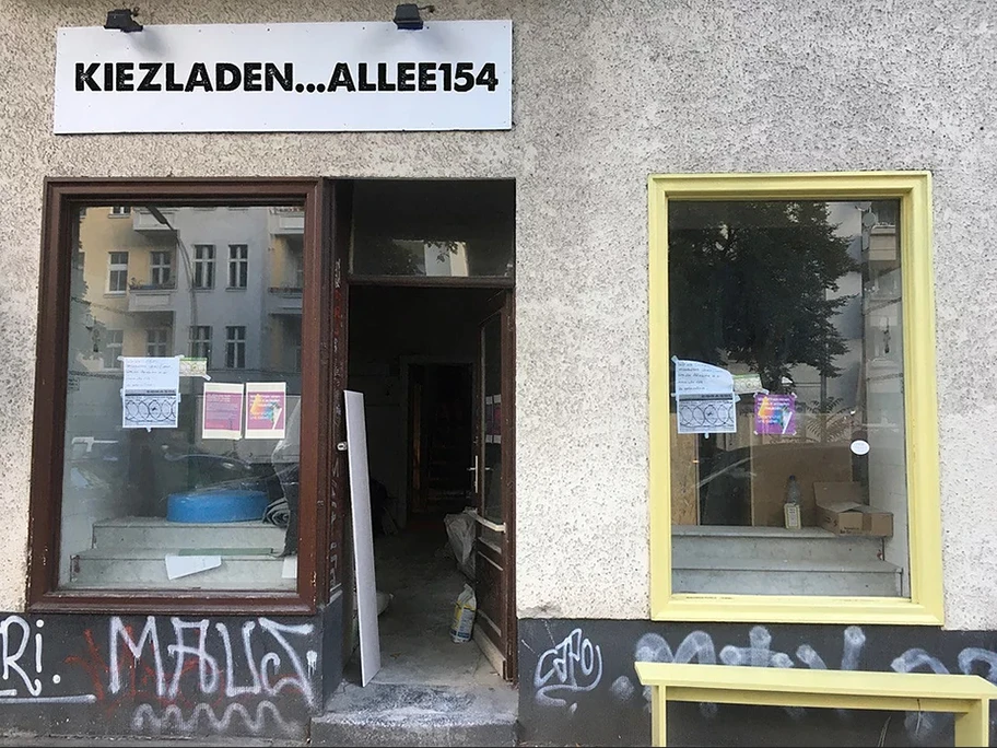 Der Kiezladen an der Sonnenallee 154 in Berlin-Neukölln.