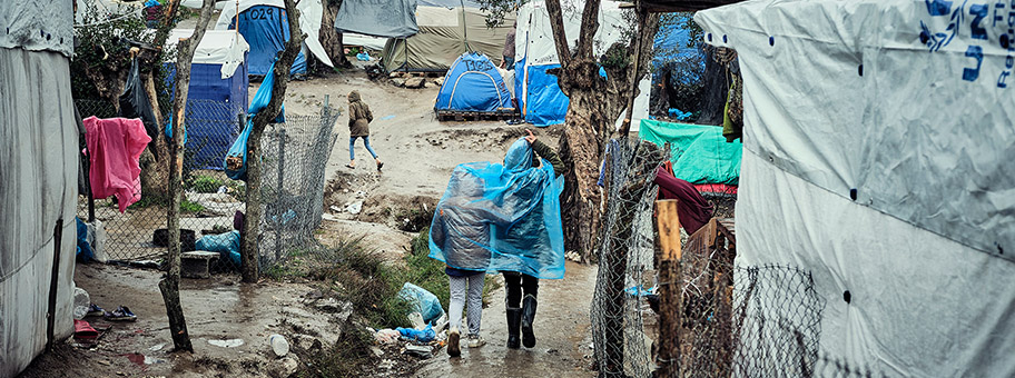 Die prekäre Situation auf den Ägäis Inseln fordert unsere solidarische Unterstützung.