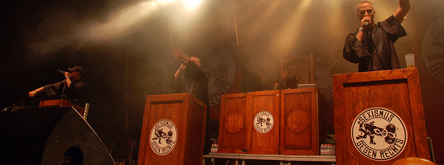 K.I.Z. beim Mini-Rock-Festival 2009 in Deutschland.