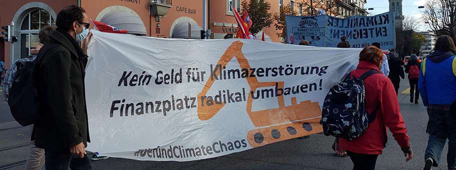 Klimastreik in Zürich, Juni 2021.