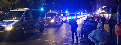 Polizei-Einsatz während der Köpi-Demonstration in Berlin, 15.