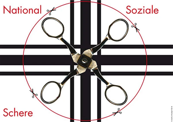 National Soziale Schere