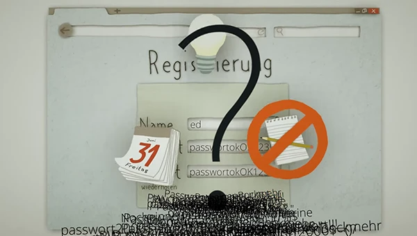 Passwörter einfach erklärt.