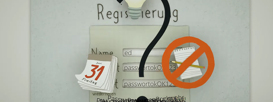 Passwörter einfach erklärt.