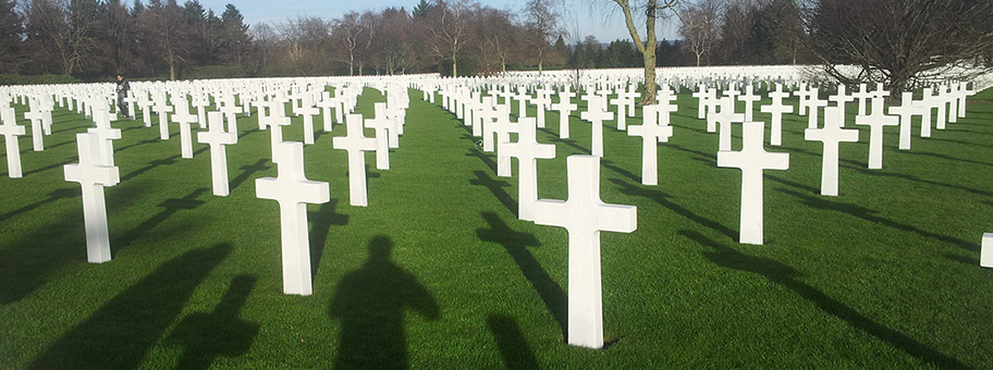 Amerikanischer Soldatenfriedhof in Henri-Chapelle.