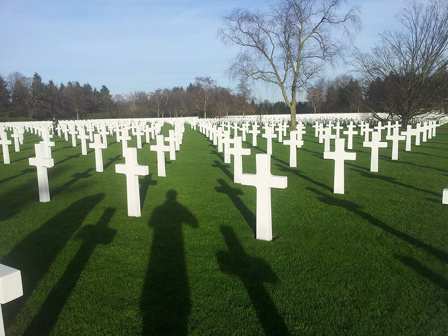 Amerikanischer Soldatenfriedhof in Henri-Chapelle.