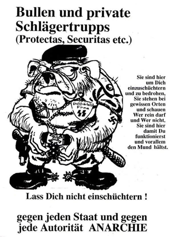Bullen und private Schlägertrupps