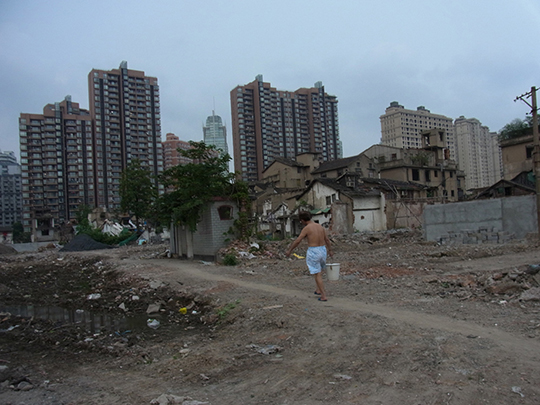 Slums in Shanghai.