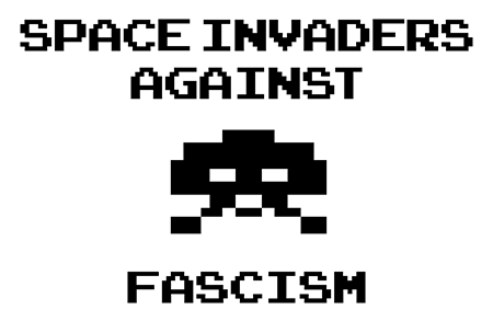 Space Invaders against Fascism