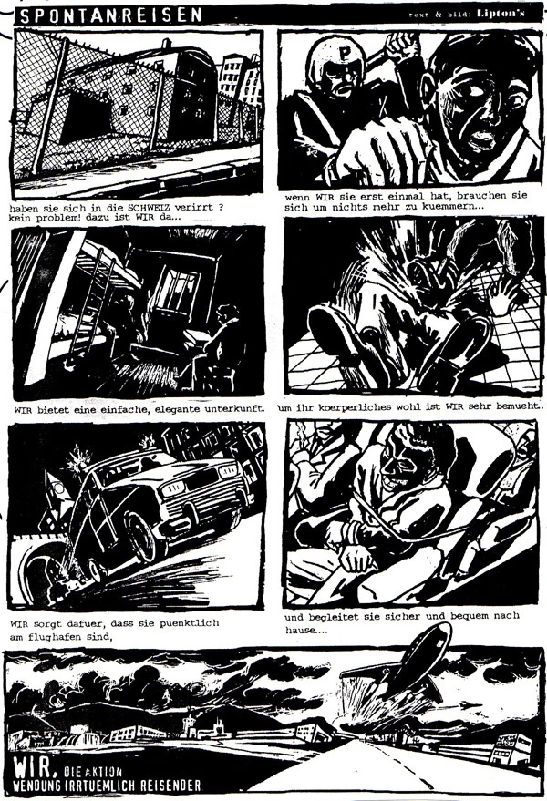 Spontanreisen.