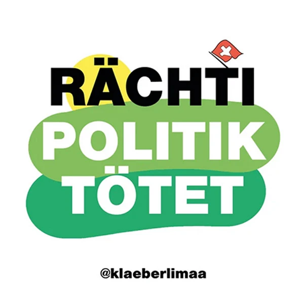 SVP: Rächti Politik Tötet