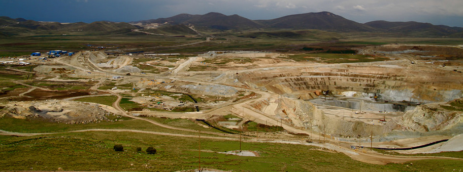 Tagebau von Glencore in Bolivien.
