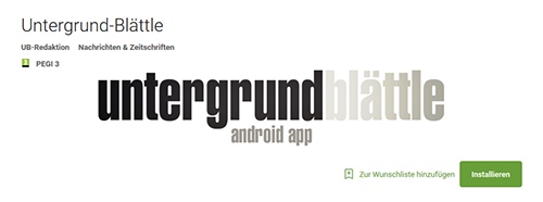 UB-App für Android.