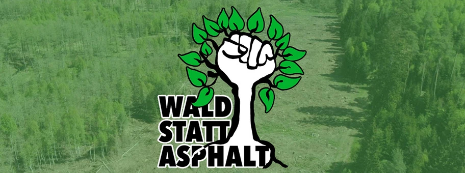 Wald statt Asphalt.