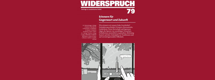Cover der Zeitschrift Widerspruch 79.