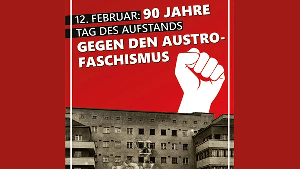 Gegen den Austrofaschismus.