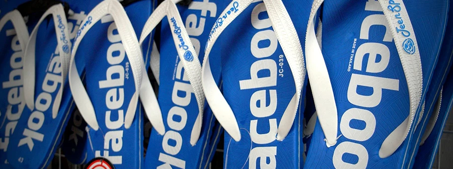 Facebook Flip-Flops.