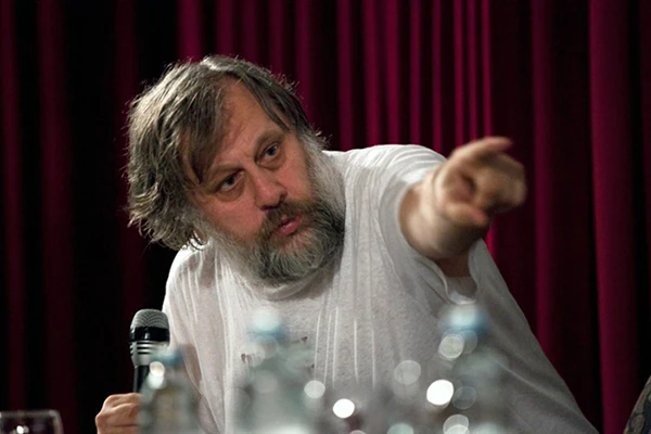 Slavoj Žižek am Subversive Festival 2013 in Zagreb.