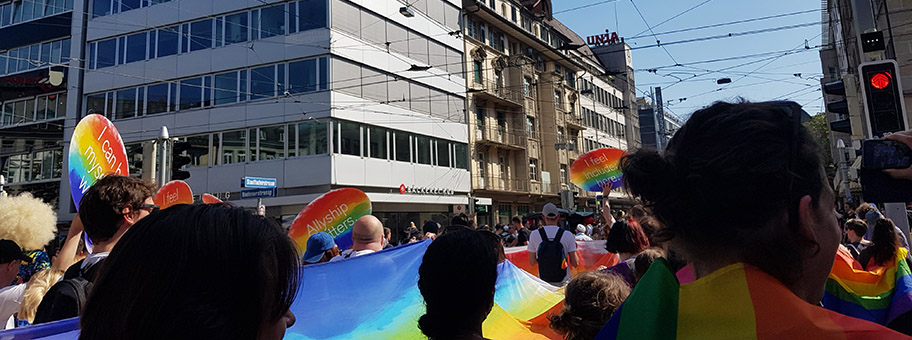 Zurich Pride Festival, September 2021.
