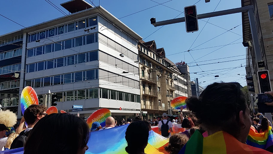 Zurich Pride Festival, September 2021.