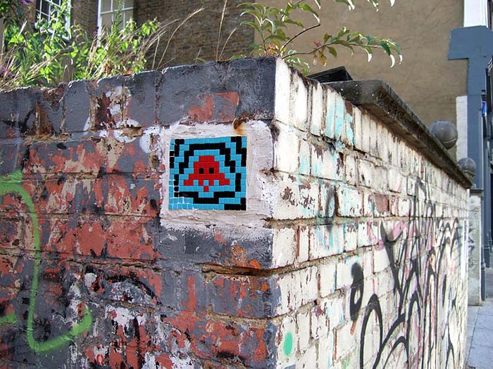 Space Invader Street Art