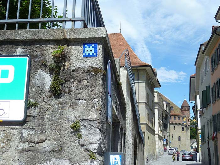 Space Invader Street Art