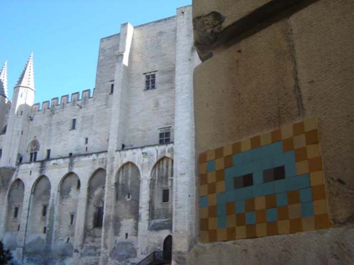 Space Invader Street Art