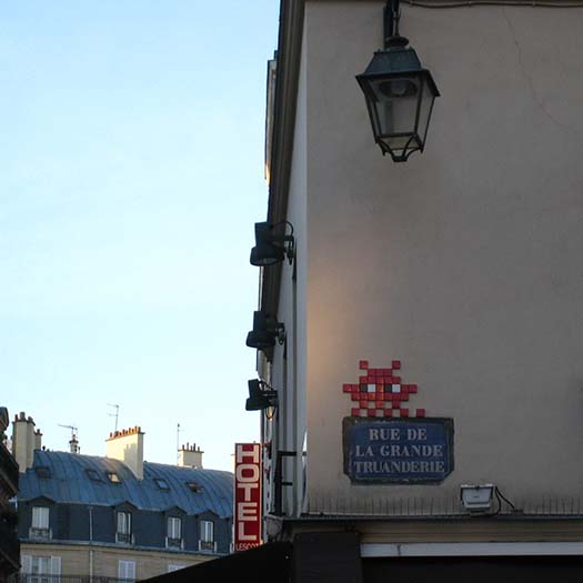 Space Invader Street Art