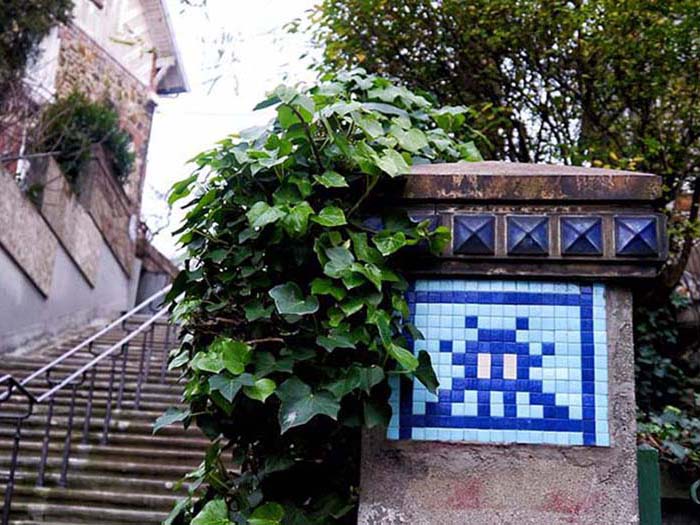 Space Invader Street Art