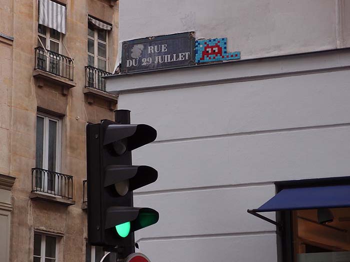 Space Invader Street Art