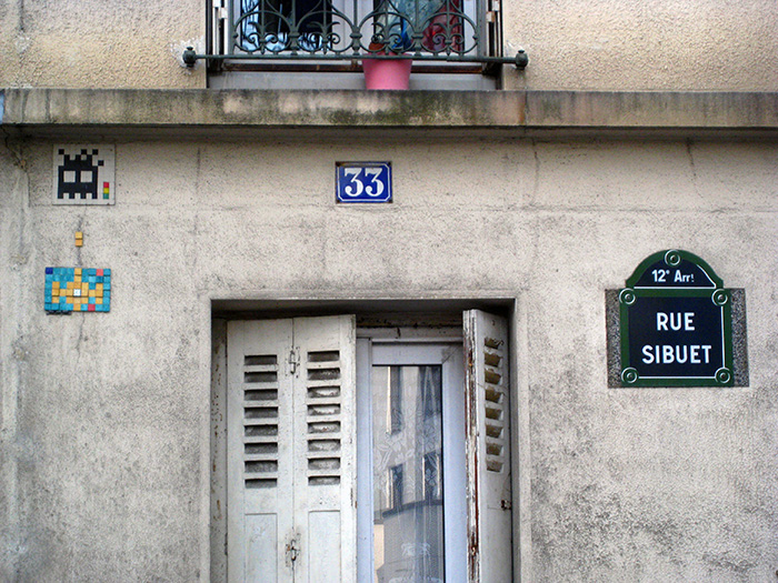 Space Invader Street Art